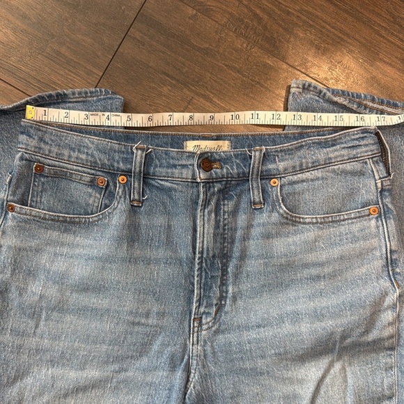 Madewell Perfect Vintage Flare Blue Jeans 30 x 31 EUC - Picture 14 of 16